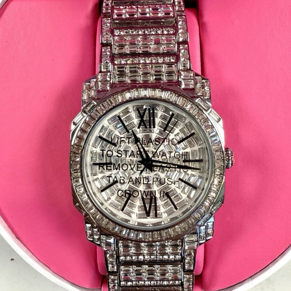 Isaac Mizrahi Silver Women’s Watch with Roman Numerals